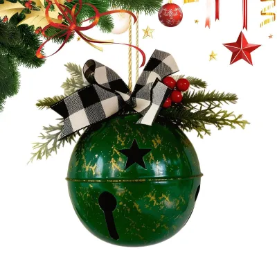 Image de Cloche de Noël classique, ornement décoratif en forme de cloche