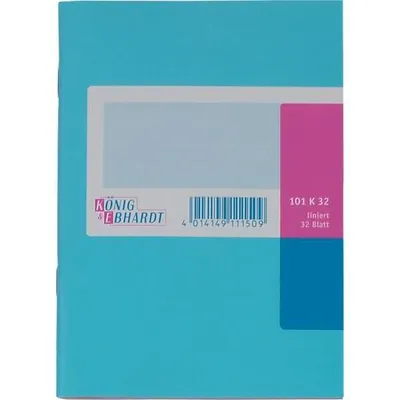 Produktbild von König Ebhardt Geschäftsbuch - A6, liniert, 32 Blatt