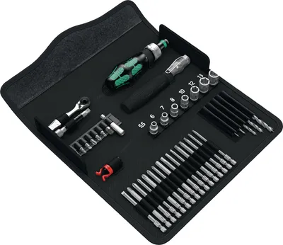 Produktbild von Wera - Kraftform Kompakt H 1 Holz, 41-teilig; 5135939001