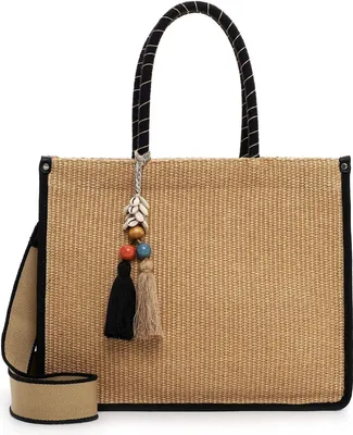 Immagine prodotto di SURI FREY borsa shopper borsa a tracolla Kirsty Cityshopper Black - Kombi beige