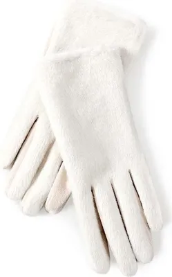 Produktbild von Elegante Damen Handschuhe aus Weichem Plüsch - Modische Winterhandschuhe mit Innenfutter, Winddicht und Alltagstauglich