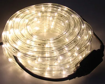 Immagine prodotto di 1.luce a corda a 11 LED BIANCO CALDO - Lunghezza: 12 metri