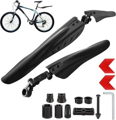 Productafbeelding van Spatbordenset MTB - 24 tot 29 inch - Verstelbaar