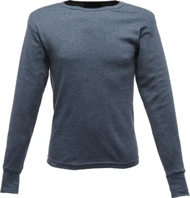 Produktbild von Regatta Hardwear TRU112 | Thermal Longsleeve Vest Herren Langarm T-Shirt - Farbe: Denim - Größe: S