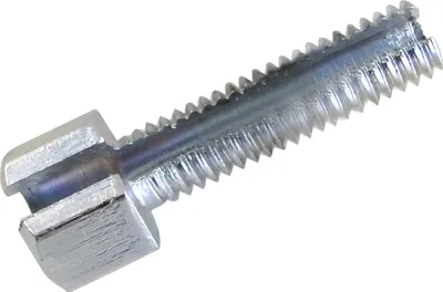 Obrázok produktu pre Nastavovacia skrutka krátka - M6x22 - s drážkou - celková dĺžka 30 mm
