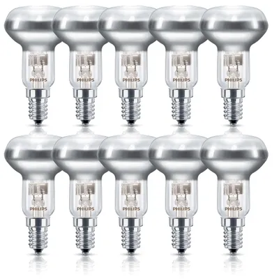 Produktbild von Philips Halogen Classic Halogen-Reflektorlampe 8727900820423, 18 W, E14, 2000 h, 76 lm, Warmweiß, 30°
