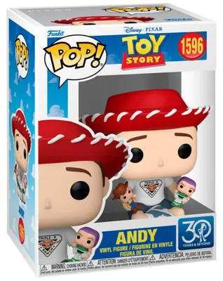 Produktbild von FUNKO POP! Disney Vinyl Figur Toy Story 30th Anniversary Andy 1596
