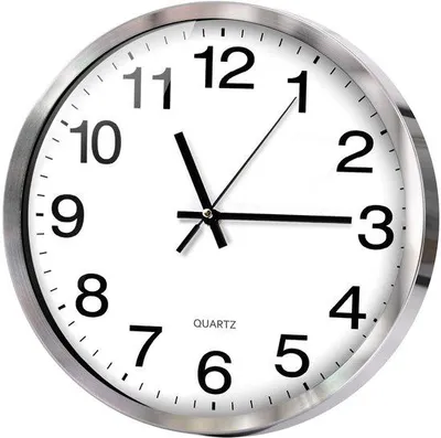 Image de Horloge murale Silent Quartz, horloge murale moderne et silencieuse, avec compteur des secondes, silencieuse, 30 cm