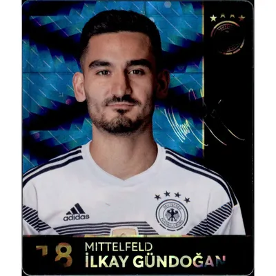 Produktbild von 18 - Ilkay Gündogan GLITZER  - REWE WM18 Sammelkarte