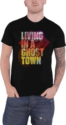Produktbild von The Rolling Stones - "Ghost Town" T-Shirt für Herren/Damen Uni RO1815 (L) (Schwarz)