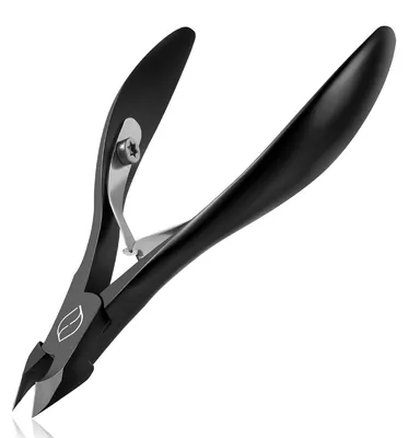 Produktbild von Nagelhautschneider 1/2 Backe Edelstahl Schwarz