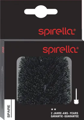 Immagine prodotto di Spirella WC testina di ricambio (ØxH): 8 x 10 cm nero adatto per le serie Bali, Cocco, Crystal, Moji, Nyo, Pure, Relief, Roma, Akira, Sina, Sun&Moon, Tube