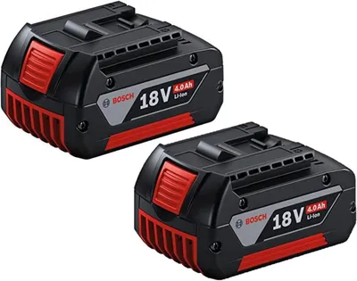 Image de Pack 2 batteries GBA 18V 4Ah Lithium - BOSCH