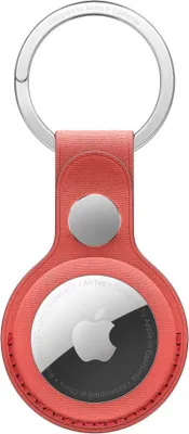 Immagine prodotto di Apple Custodia Portachiavi per AirTag in Tessuto Finewoven Corallo
