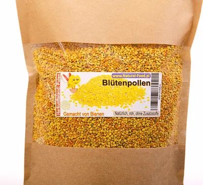 Obrázok produktu pre Natural Food Kvetový peľ | Včelí peľ z najčistejších lúk v Európe | PREMIUM | Prírodný, surový, bez prísad | Vyrobené včelami 2 kg
