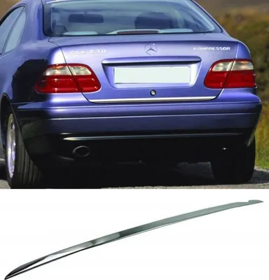 Obrázok produktu pre Mercedes CLK C208 – chrómové obloženie veka batožinového priestoru
