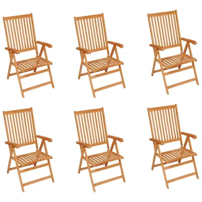 Produktbild von VidaXL 3065560, Terrasse, Gepolsterter Sitz, Teak, Anthrazit, Polyester, 570 mm