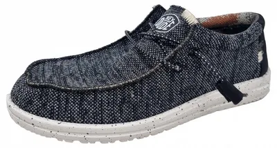 Produktbild von Hey Dude Wally Sox Slipper Schwarz