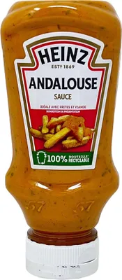 Produktbild von Heinz Andalouse Sauce – Cremige Tomaten-Senf-Spezialität 220g