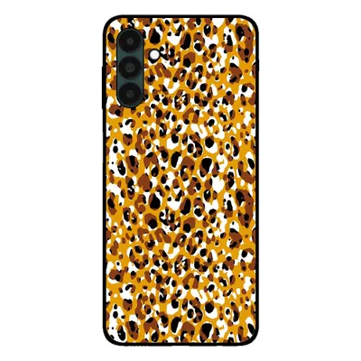 Produktbild von Smartphonica Telefoonhoesje voor Samsung  Galaxy A13 5G met panterprint - TPU backcover met luiaardprint - Bruin
