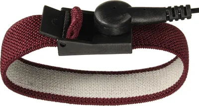 Image de EBTOOLS 6 Bracelet statique à pied avec Clamp/Holder -courroie de poignet pour la mise à la terre ESD dans la maintenance et la réparation électronique