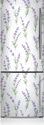 Obrázek produktu pro Samolepky na lednici s magnetickou fólií 60x190 cm - Levandulové květy.