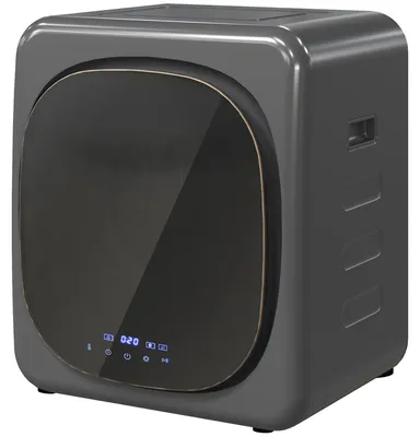 Obrázek produktu pro HOMCOM Mini sušička prádla s 6 programy, kapacitou 2,5 kg, teplotou až 60 °C, výkonem 800 W, samostatně stojící