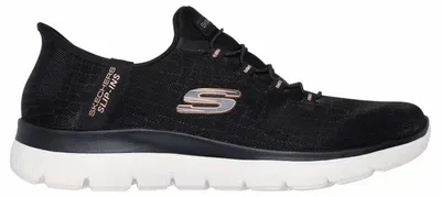 Image de SKECHERS Femmes Sneaker Slip-On Mesh Noir 36 EU