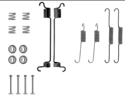 Produktbild von HELLA Zubehörsatz Bremsbacken 8DZ 355 200-351 Hinten für NISSAN MICRA II (K11)