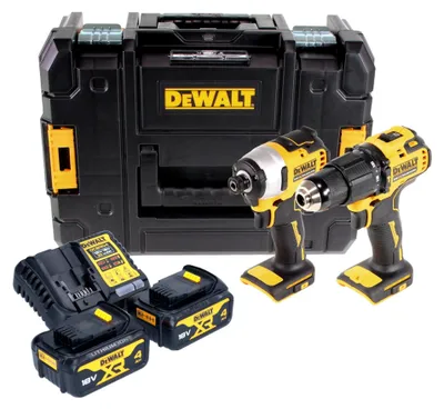 Zdjęcie produktu dla DeWALT DCK2062M2T-QW, Sterownik udarowy, 1/4", Bateria, 18 V
