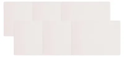 Produktbild von ASA Tischset Lederoptik weiss 46x33cm Set6