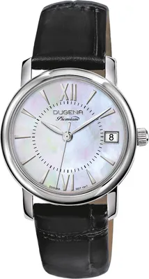 Produktbild von Dugena Damen-Armbanduhr Rondo Petit, Quarz, Edelstahlgehäuse, Saphirglas, 5 bar
