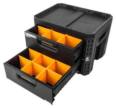 Image de StackTech 2-Tiroirs Locking Box - TOUGHBUILT - TB-B1-D-72-BEA