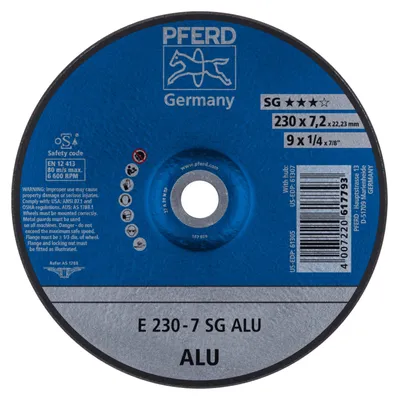 Produktbild von PFERD 62223700, 23 cm, 2,22 cm, 7,2 mm, 6600 RPM, 10 Stück(e)