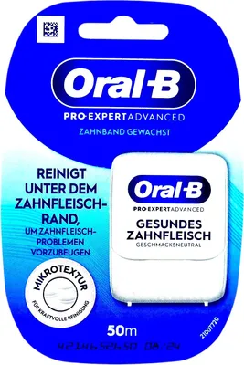 Produktbild von Oral-B Pro-Expert Advanced gewachste, neutrale Zahnseide 50 m