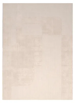 Image de Volero - Tapis en Laine - Giselle Abstrait Crème - 160x230cm