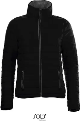Produktbild von SOLs 01170 | Damen Light Padded Jacke Ride - Farbe: Black - Größe: L