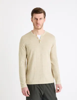Produktbild von Celio Gelano Henley-Pullover XXL