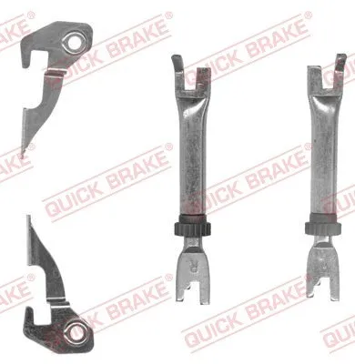 Produktbild von QUICK BRAKE Trommelbremse-Nachsteller 107 53 001 Hinten für OPEL AGILA (A) (H00)