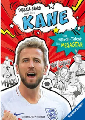 Produktbild von Fußball-Stars - Alles über Kane. Vom Fußball-Talent zum Megastar