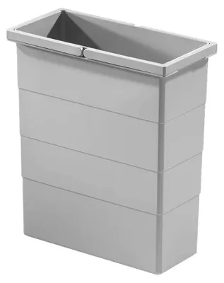 Immagine prodotto di Hailo Inneneimer 1075989 2 Henkel 14 Liter hellgrau 320 x 156 x 350 mm