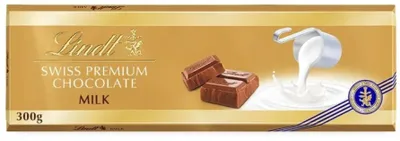 Immagine prodotto di Lindt Cioccolato svizzero al latte 300g