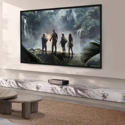 Obrázek produktu pro 110palcové velké projekční plátno 4K HD 160° projekční plátno Projekční plátno