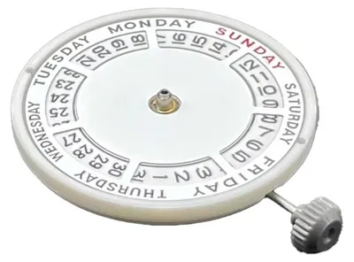 Automatisches Uhrwerk Miyota 8285, 21 Juwelen, Wochentag/Datum