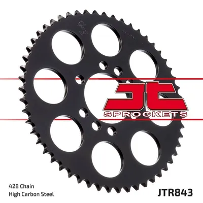 Produktbild von JTSPROCKETS Kettenrad JTR843.51 Hinten für YAMAHA MOTORCYCLES DT Kohlenstoffstahl