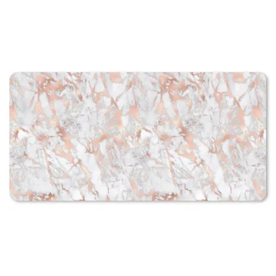 Produktbild von MuchoWow® Schreibtischunterlage Marmor - Roségold - Luxus - Muster 80x40 cm - XXL Mauspad - Gaming Mauspad