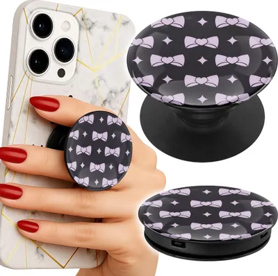 Immagine prodotto di Supporto telefono Popsocket per dito / stand - KOKARDKA SERCE GWIAZDKA
