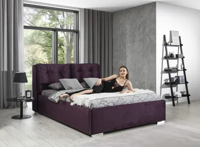 Produktbild von Bett Polster Design Luxus Doppel Hotel Betten 180x200cm Schlaf Zimmer Textil Neu