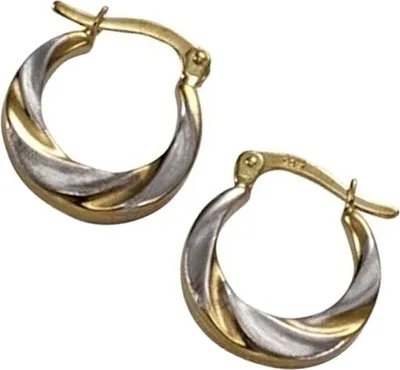 Image de KISMA Bijoux Créoles Boucles d'oreilles en or 375 KIO0125-006
