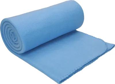Produktbild von Betz Fleecedecke 130x170 cm 180g/m² – Wohndecke & Kuscheldecke – Flauschige Sofadecke als Tagesdecke – Leicht, wärmend & pflegeleicht – Farbe Hellblau